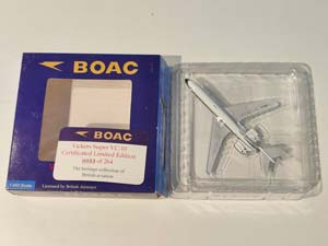 VICKERS VC-10-1151 BOAC G-ASGF LIMITED 093/264 PCS (ДЛИНА 13,09 СМ) — фото 3