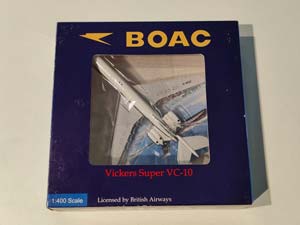 VICKERS VC-10-1151 BOAC G-ASGF LIMITED 093/264 PCS (ДЛИНА 13,09 СМ) — фото 4
