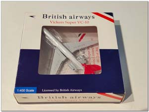 VICKERS VC-10-1151 BRITISH AIRWAYS G-ASGI LIMITED 264 PCS (ДЛИНА 13,09 СМ) — фото 4