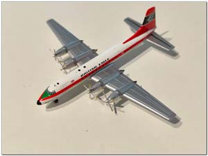 BOEING B 707-100 G-AVZZ (ДЛИНА 11,05 СМ) & BRISTOL BRITANNIA 308F G-ANCF (ДЛИНА 9,47 СМ) НАБОР — фото 3