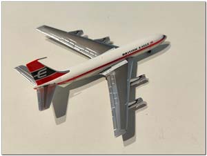BOEING B 707-100 G-AVZZ (ДЛИНА 11,05 СМ) & BRISTOL BRITANNIA 308F G-ANCF (ДЛИНА 9,47 СМ) НАБОР — фото 2