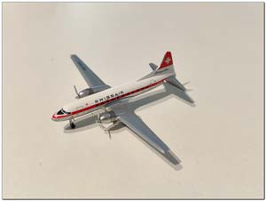 CONVAIR CV-440 SWISSAIR HB-IMM (ДЛИНА 6,21 СМ)