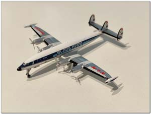 LOCKHEED L-1049 KLM ROYAL DUTCH AIRLINES PH-LKK LIMITED 480 PCS (ДЛИНА 7,25 СМ)