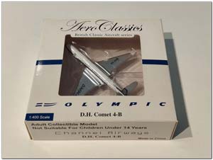 DE HAVILLAND DH-106 COMET 4B OLYMPIC AIRWAYS SX-DAN LIMITED 260 PCS (ДЛИНА 8,49 СМ) — фото 4