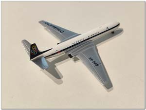 DE HAVILLAND DH-106 COMET 4B OLYMPIC AIRWAYS SX-DAN LIMITED 260 PCS (ДЛИНА 8,49 СМ) — фото 2