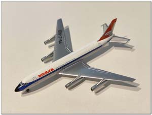 CONVAIR CV-880 VIASA/KLM SPLIT COLORS YV-C-VIB LIMITED 222 PCS (ДЛИНА 9,86 СМ)