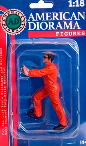 МОДЕЛЬ ФИГУРКИ MECHANIKER KEN ORANGE — фото 3