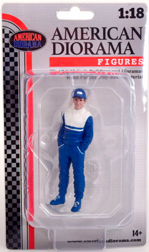 МОДЕЛЬ ФИГУРКИ 90 S RACING LEGEND BLUE WHITE — фото 2