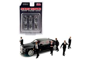 FIGURINE SECRET SERVICE / НАБОР ФИГУРОК - СЕКРЕТНАЯ СЛУЖБА (ДЛИНА МОДЕЛИ 6-10 СМ) — фото 2