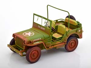 WILLYS JEEP US ARMY DIRTY VERSION