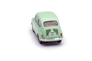 FIAT 600 1959 LIGHT GREEN — фото 4