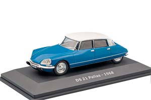 CITROEN DS 21 PALLAS (1968), BLUE WHITE