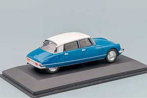 CITROEN DS 21 PALLAS (1968), BLUE WHITE — фото 2