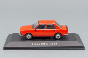 SKODA 105L (1983), RED — фото 4