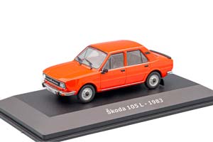 SKODA 105L (1983), RED