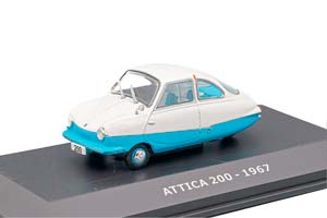 ATTICA 200 (1967), WHITE/ LIGHT BLUE