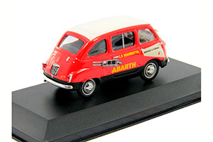 FIAT 750 MULTIPLA ABARTH 1960 RED/WHITE — фото 2