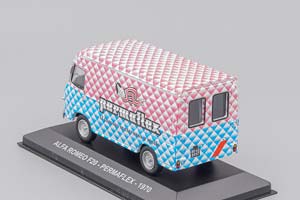 ALFA ROMEO F20 "PERMAFLEX" 1970, PINK / BLUE — фото 4