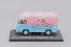 ALFA ROMEO F20 "PERMAFLEX" 1970, PINK / BLUE — фото 5