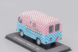 ALFA ROMEO F20 "PERMAFLEX" 1970, PINK / BLUE — фото 6