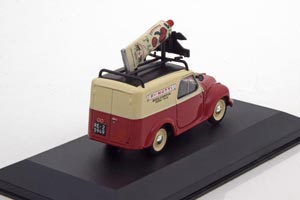FIAT 500 C FURGONCINO MUTTI 1954 MAROON /BEIGE — фото 2
