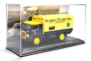 OM LEONCINO TELONATO SCUDERIA CENTRO-SUD 1957 DARK BLUE/YELLOW — фото 2