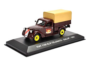 FIAT 1100 ELR TELONATO GALUP 1951 MAROON/BEIGE