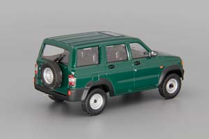 UAZ 3162 SYMBIR (USSR RUSSIAN) 2000-2005 | УАЗ 3162 СИМБИР АВТОЛЕГЕНДЫ СССР #224 ЗЕЛЕНЫЙ — фото 2