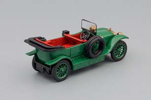 RUSSO-BALT (USSR RUSSIAN) 1914 GREEN #254 | РУССО-БАЛТ ТИП С24/40 ТОРПЕДО АВТОЛЕГЕНДЫ СССР ЛУЧШЕЕ #254 — фото 2