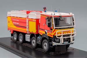 RENAULT K460 TANKER TRUCK 4-ASSI SAPEURS POMPIERS CCGC 14500 — фото 4