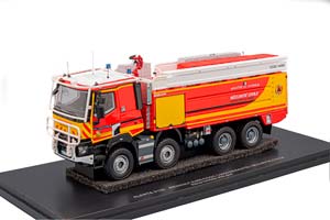 RENAULT K460 TANKER TRUCK 4-ASSI SAPEURS POMPIERS CCGC 14500