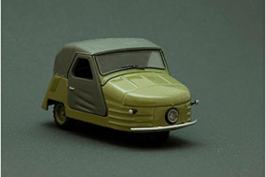 SMZ-C1L (USSR RUSSIAN) 1952 BEIGE | СМЗ-С1Л АВТОЛЕГЕНДЫ СССР ЛУЧШЕЕ #57 — фото 6