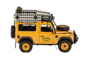 LAND ROVER DEFENDER 90 CAMEL TROPHY 1989 YELLOW LIMITED EDITION 999 PCS — фото 14