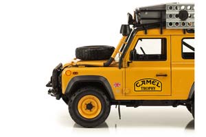 LAND ROVER DEFENDER 90 CAMEL TROPHY 1989 YELLOW LIMITED EDITION 999 PCS — фото 22