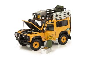 LAND ROVER DEFENDER 90 CAMEL TROPHY 1989 YELLOW LIMITED EDITION 999 PCS — фото 5
