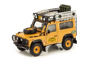 LAND ROVER DEFENDER 90 CAMEL TROPHY 1989 YELLOW LIMITED EDITION 999 PCS