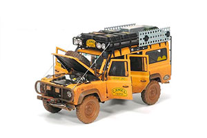 LAND ROVER DEFENDER 110 SABAH MALAYSIA CAMEL TROPHY 1993 YELLOW (DIRTY VERSION) — фото 3