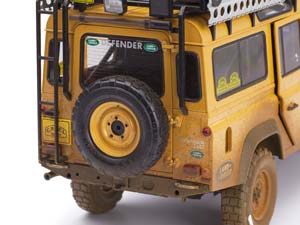 LAND ROVER DEFENDER 110 SABAH MALAYSIA CAMEL TROPHY 1993 YELLOW (DIRTY VERSION) — фото 12