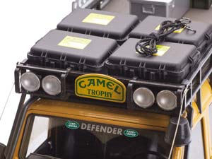 LAND ROVER DEFENDER 110 SABAH MALAYSIA CAMEL TROPHY 1993 YELLOW (DIRTY VERSION) — фото 18