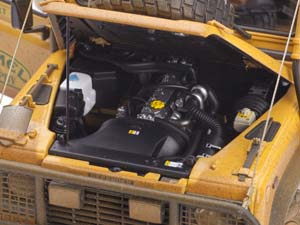 LAND ROVER DEFENDER 110 SABAH MALAYSIA CAMEL TROPHY 1993 YELLOW (DIRTY VERSION) — фото 7