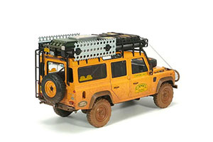 LAND ROVER DEFENDER 110 SABAH MALAYSIA CAMEL TROPHY 1993 YELLOW (DIRTY VERSION) — фото 2