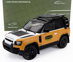 LAND ROVER NEW DEFENDER 90 TROPHY EDITION 2023, YELLOW WHITE BLACK