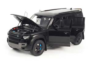 LAND ROVER DEFENDER 110 2020 SANTORINI BLACK / ЛЭНД РОВЕР ДИФЕНДЕР ЧЕРНЫЙ — фото 4