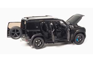 LAND ROVER DEFENDER 110 2020 SANTORINI BLACK / ЛЭНД РОВЕР ДИФЕНДЕР ЧЕРНЫЙ — фото 5
