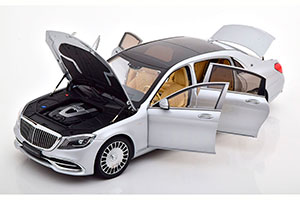 MERCEDES W222 MAYBACH S-CLASS X222 2019 IRIDIUM SILVER — фото 3