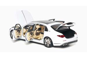 MERCEDES W223 MAYBACH S680 S-CLASS 2023 WHITE / МЕРСЕДЕС МАЙБАХ С680 БЕЛЫЙ — фото 3