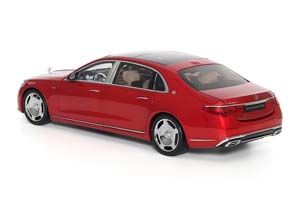 MERCEDES W223 MAYBACH X223 S-CLASS 2024 RED / МЕРСЕДЕС МАЙБАХ КРАСНЫЙ — фото 2