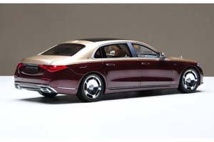 MERCEDES W223 MAYBACH S680 S-CLASS 2023 KALAHARI GOLD/RUBELLITE RED  / МЕРСЕДЕС МАЙБАХ С680 ЗОЛОТИСТО-РУБИНОВЫЙ — фото 12