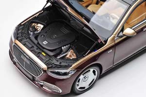 MERCEDES W223 MAYBACH S680 S-CLASS 2023 KALAHARI GOLD/RUBELLITE RED  / МЕРСЕДЕС МАЙБАХ С680 ЗОЛОТИСТО-РУБИНОВЫЙ — фото 9