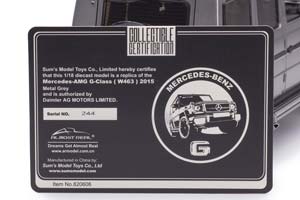 MERCEDES-AMG G63 (W463) - 2015 -GREY METALLIC — фото 18
